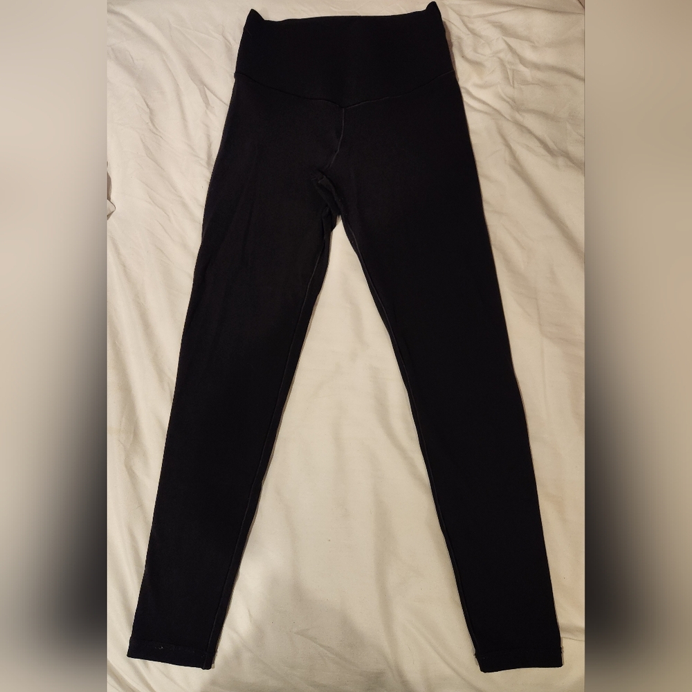 Aerie Real me extra 7/8 leggings.  Size S. Black.  In great condition